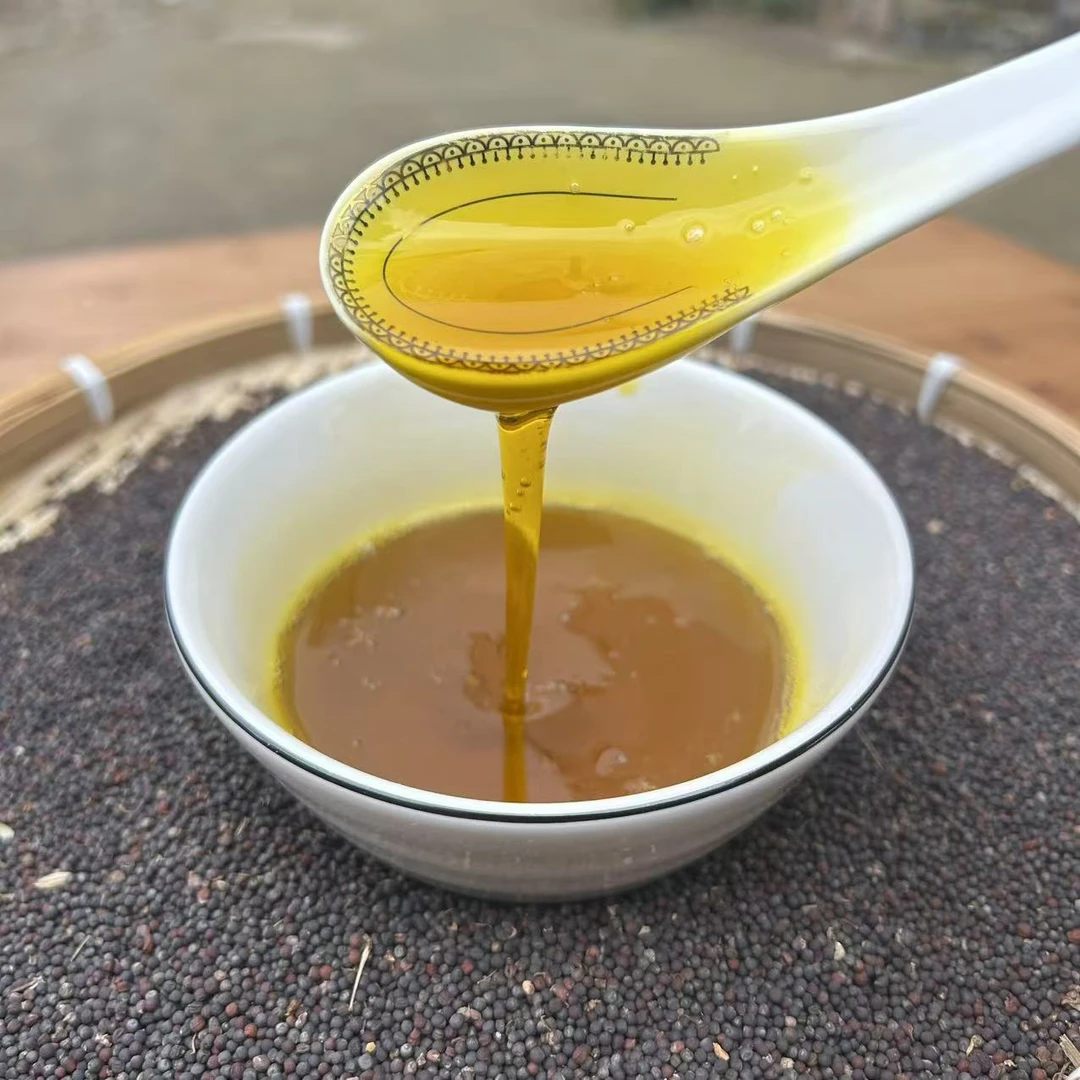 杨涛的乡村生活2024年新榨菜籽油无勾兑无添加新鲜菜籽油