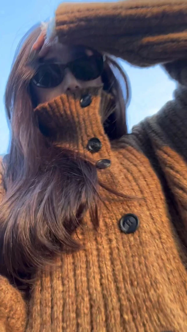 【WEN】复乌勒尔的火种~纯色百搭保暖毛衣高领针织衫秋冬新款ww20