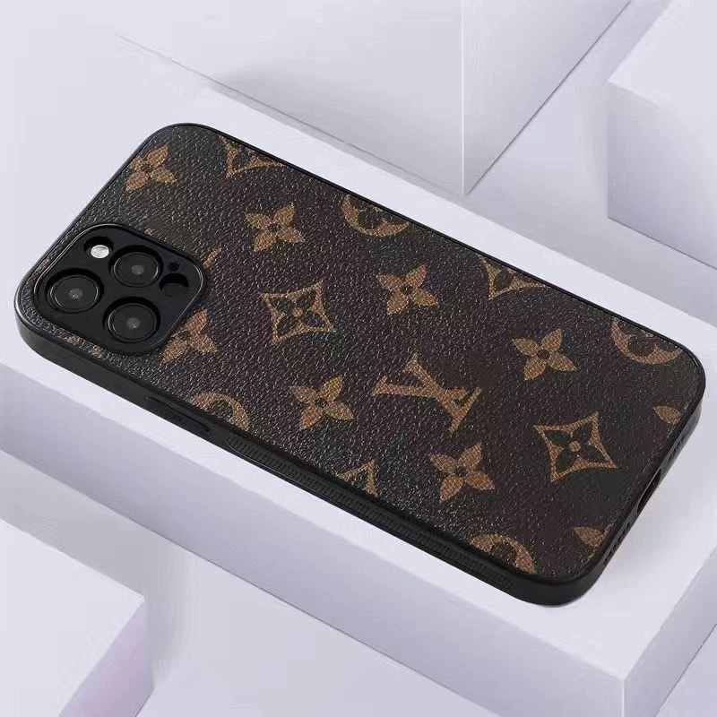 轻奢皮质苹果15ProMax手机壳奢华X全包iPhone14磨砂荔枝纹XSMax软