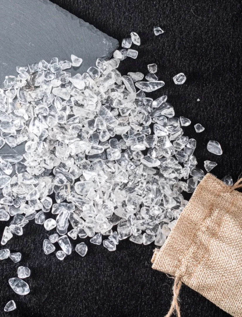 天然白水晶消磁石（100克）