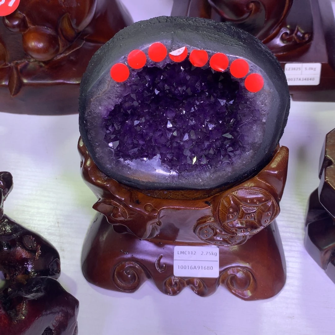 紫晶大型摆件（非配饰）未镶嵌