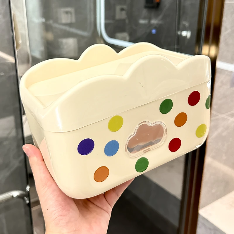 厕所纸巾盒免打孔壁挂式卫生间防水厕纸盒抽纸盒卷纸卫生纸置物架