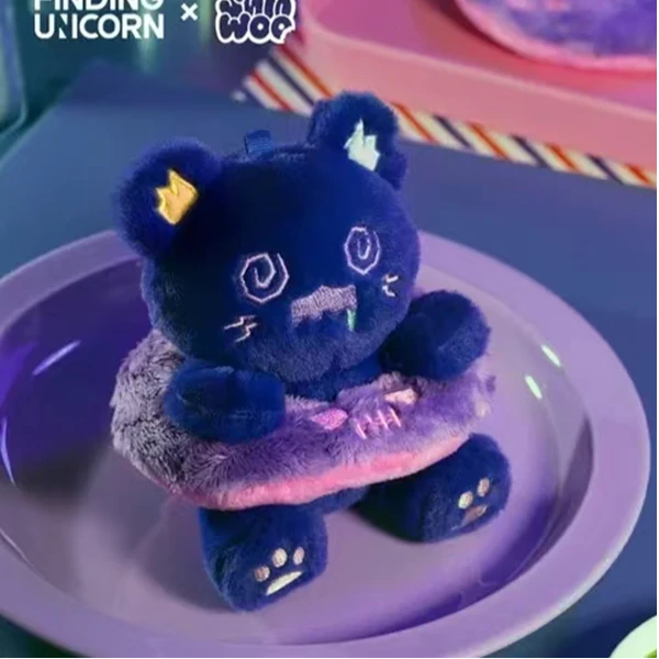 【拆盒】新品ShinWoo夜幕餐馆系列毛绒盲盒可爱送礼女生