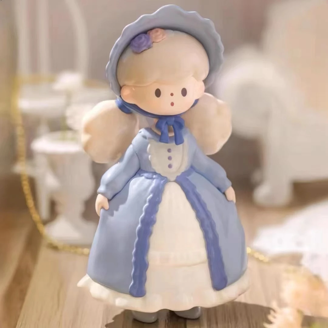 【拆盒】新品molinta爆米花妹妹7代梦回洛可可盲盒潮玩手办