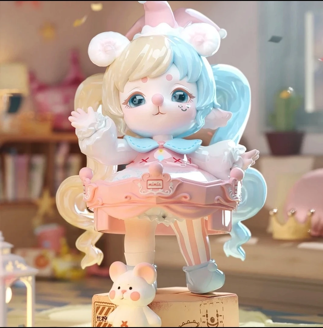 【拆盒】mimia寻梦羊角村系列潮玩盲盒手办