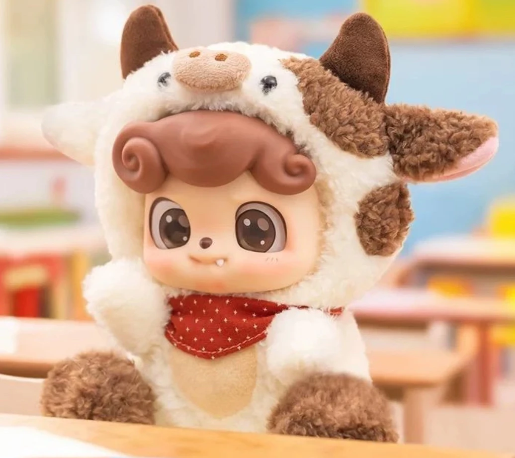 【拆盒】Q.kid/Q宝动物幼稚园搪胶毛绒潮玩盲盒手办【不支持退换】