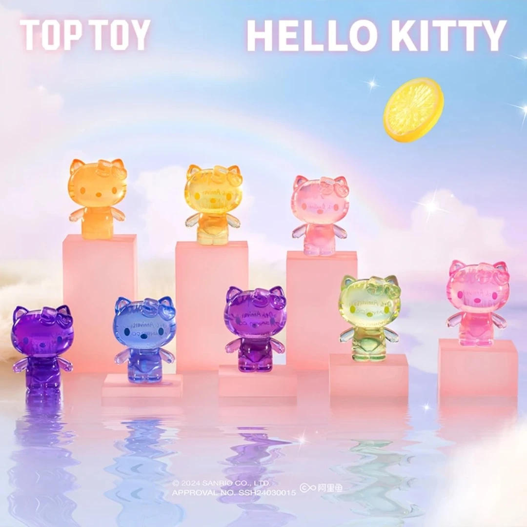 【拆盒】 HelloKitty50周年MINI糖果盲袋 潮流盲盒萌粒【不支持退换】