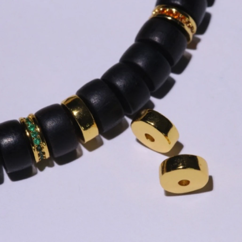 厚切文玩配饰药片手串隔珠孔道1.5mm单圈药片手串必拍款