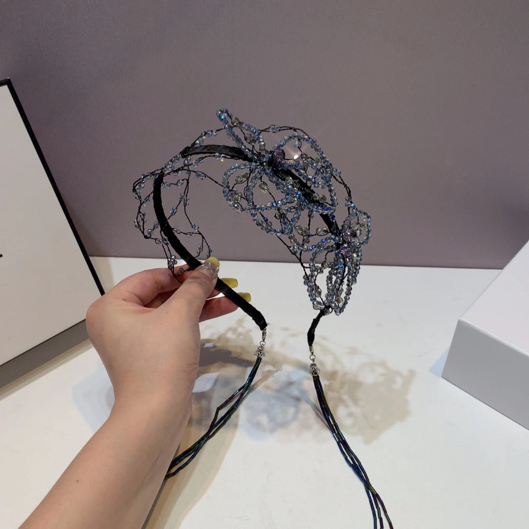 小众设计款超仙气质优雅发箍女百搭时尚法式流苏头箍