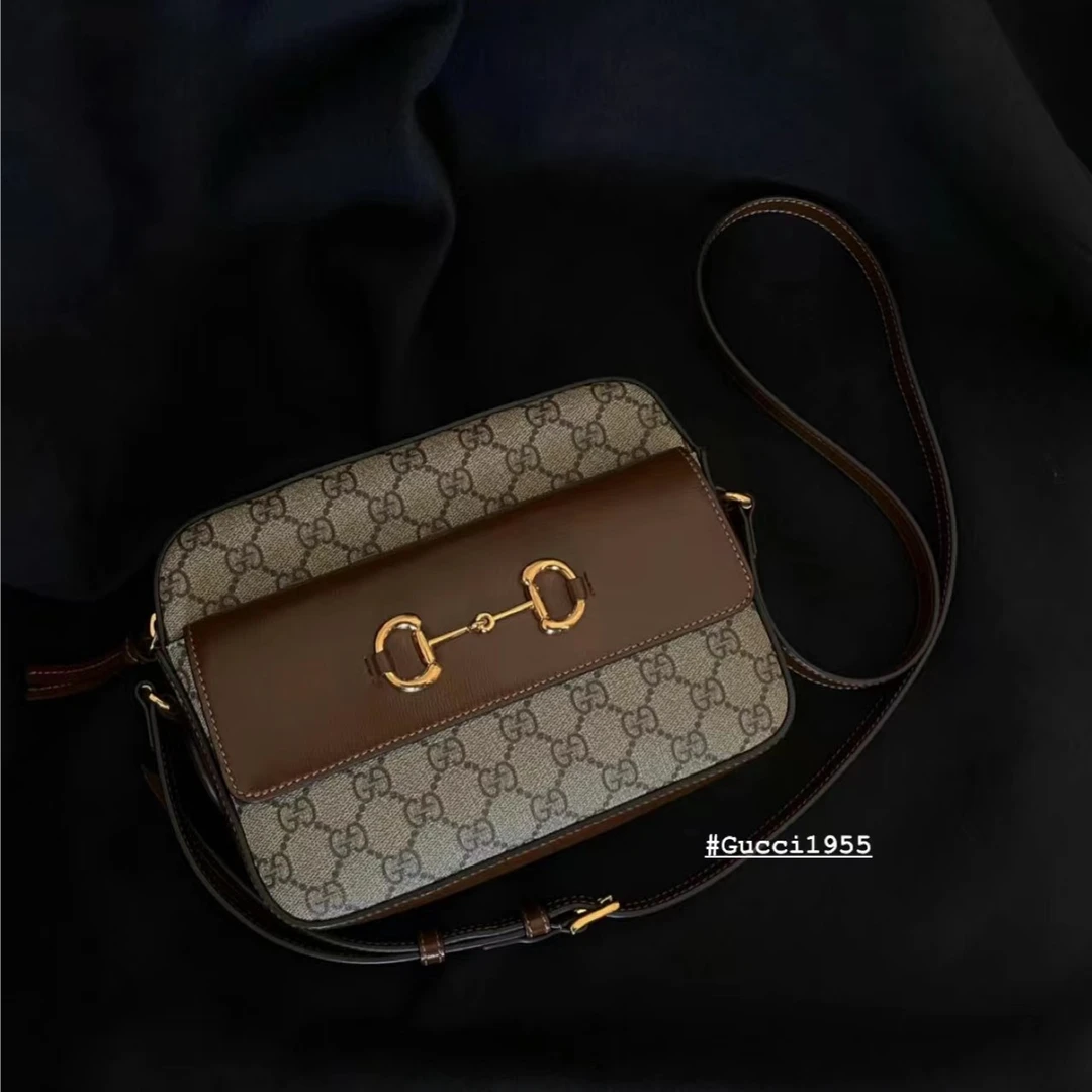 99新 GUCCI/古驰 1955相机包单肩包/无公价/甄选