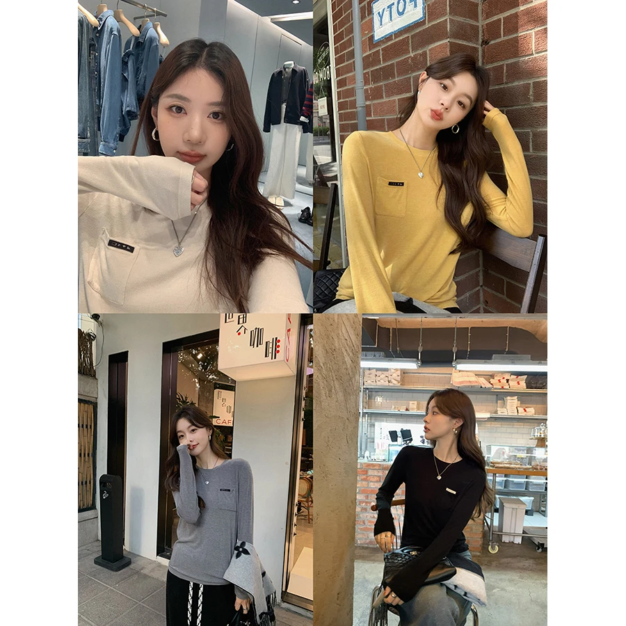 张贝贝叠穿刚需 全能百搭肌底叠穿tee轻柔裸感