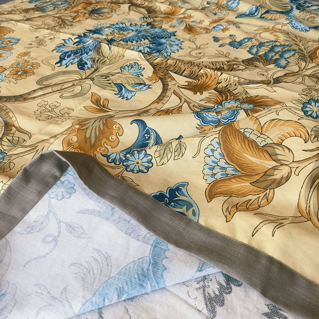 DZ259 丛林深处单人汉麻盖毯1.5×2m