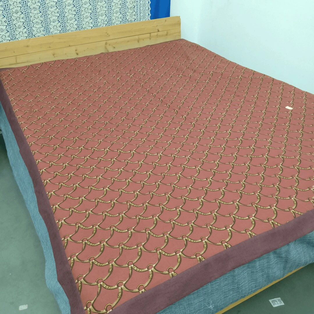 DZ236 红色 汉麻盖毯 160×200