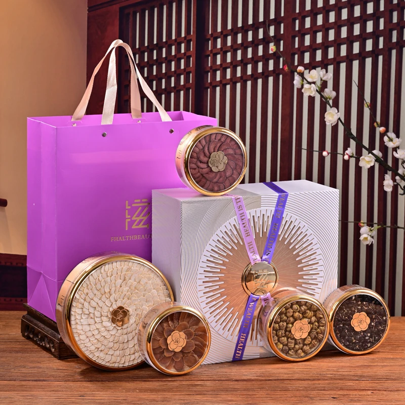 拍一送一送同款紫气东来珍宝礼盒装正品西洋参鹿茸年货送礼