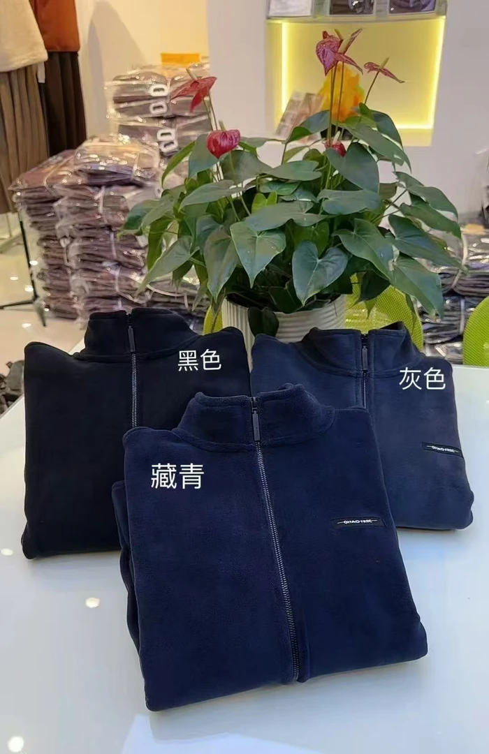 （贸贸鞋店）暖衣宽松泰迪绒冬款（男款外衣）