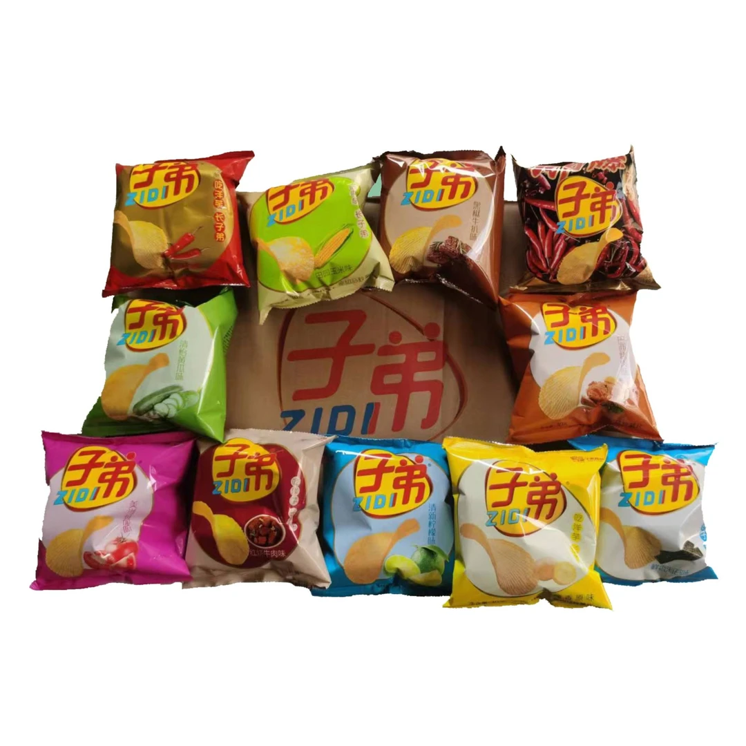 云南特产昆明子弟新鲜特色土豆片多种口味混装休闲小零食美味好吃