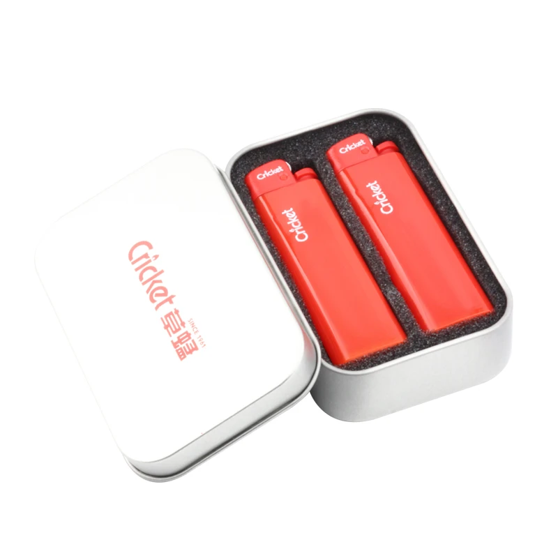 cricket/草蜢一次性打火机定制订做印字创意潮送男女防爆原装进口