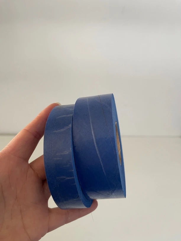 宝蓝色棉麻斜裁包边条