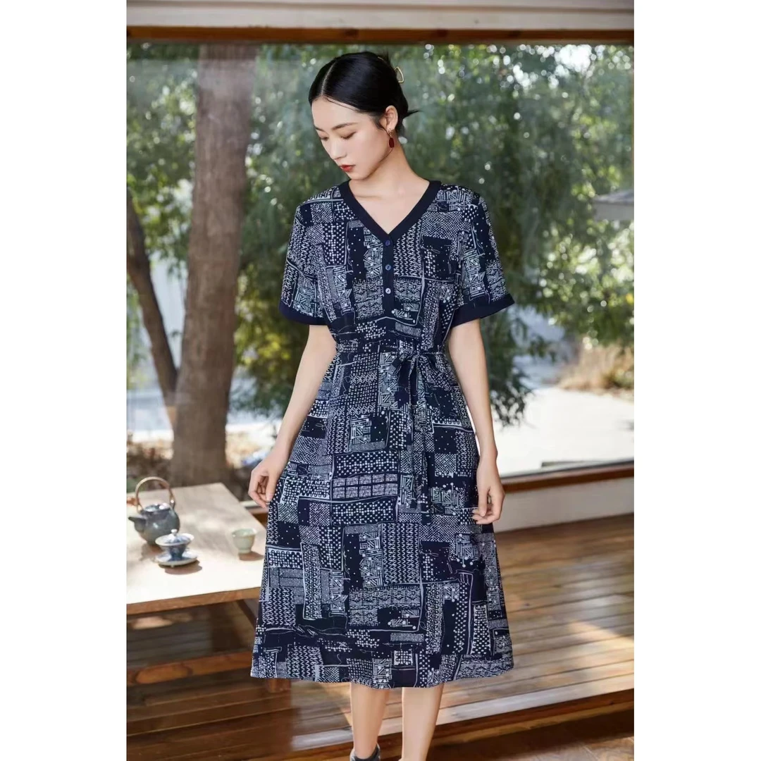 1-661-3新款舒适时尚休闲连衣裙