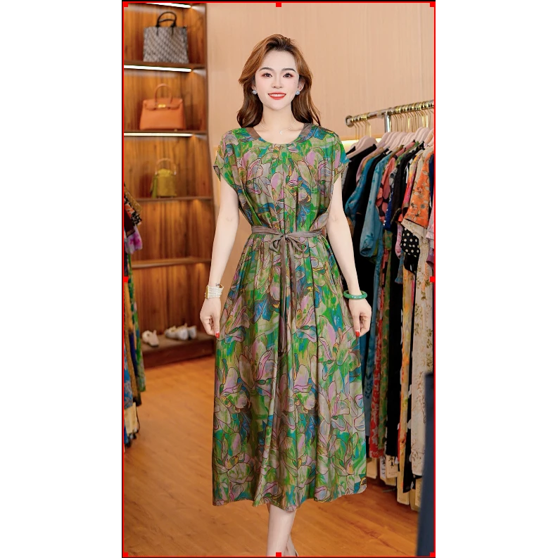 3837-3（小荷花）新款女士连衣裙