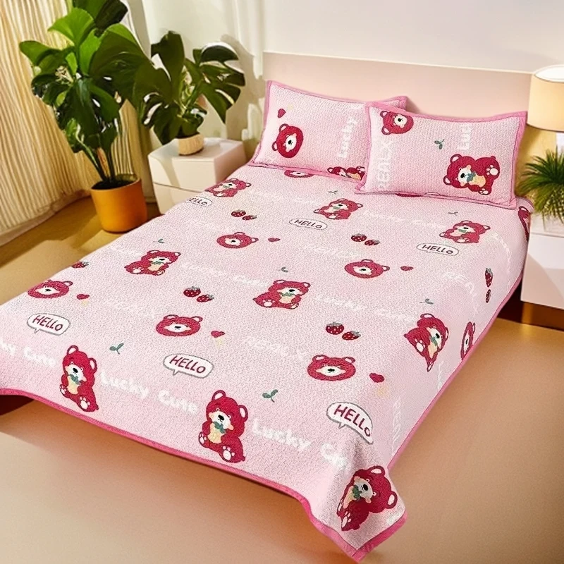 宝宝绒大床盖亲肤保暖柔软舒适2*2.3米多功能双面榻榻米防滑床盖