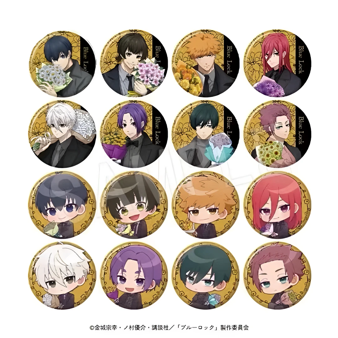 【蓝色监狱】中外矿业捧花生日吧唧 相卡【 盲盒代拆】