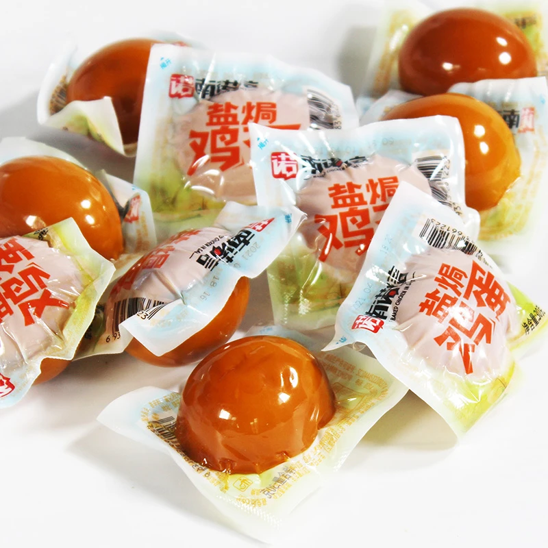 南诺信盐焗鸡蛋30克小包装卤蛋早餐熟食办公室即食小吃零食品盒装