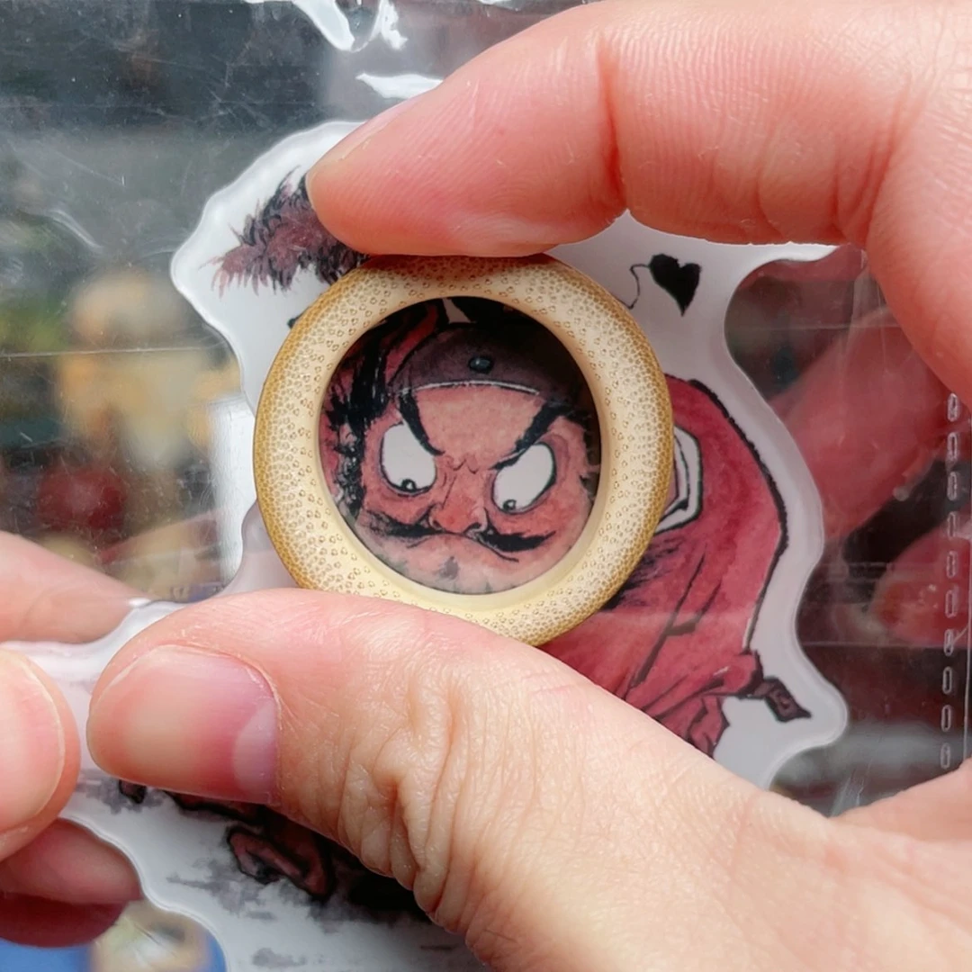 【闪购商品】雕刻木材冰箱贴