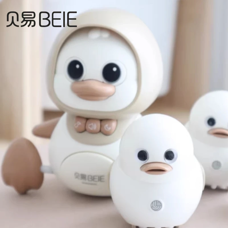 BEIE/贝易学爬鸭婴儿爬行玩具0-1岁益智早教爬娃抬头练习训练宝宝