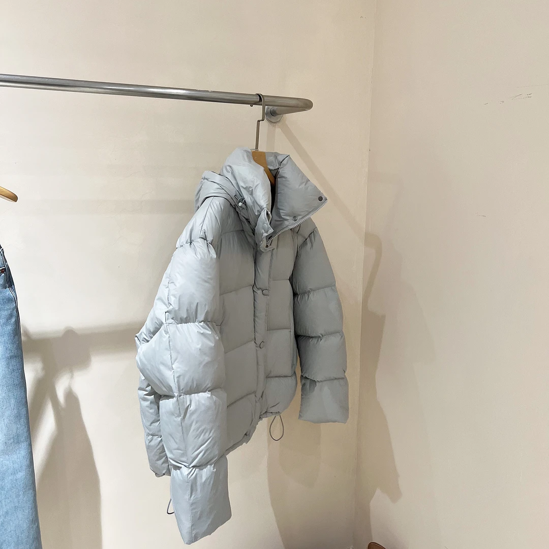 【去年889】大骨架福音！宽松羽绒服 连帽保暖百搭