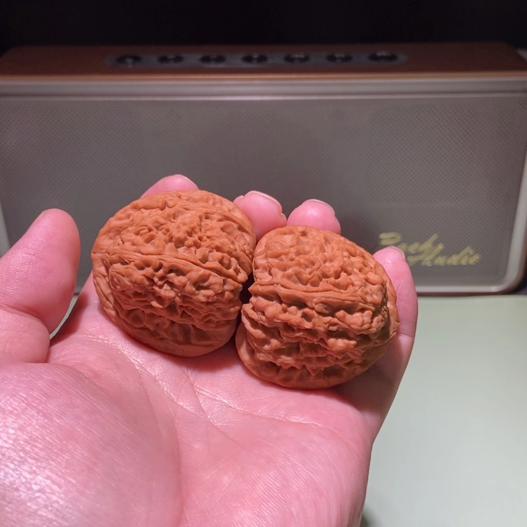 文玩核桃吊坠马*上全品42+南将石