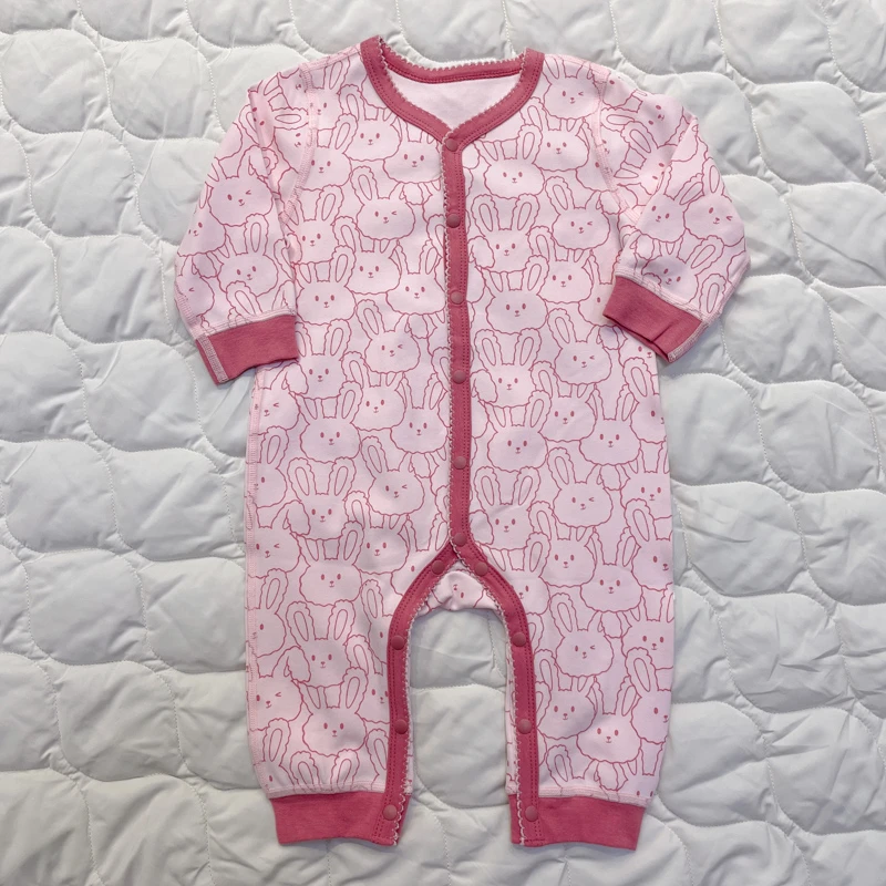 新生婴儿连体衣服家居服男宝宝春秋秋季