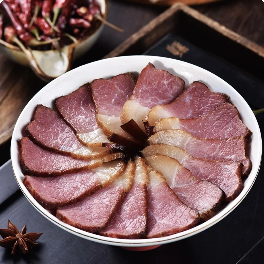 【后腿二刀肉】川味烟熏腊肉 肥瘦相间 回味无穷