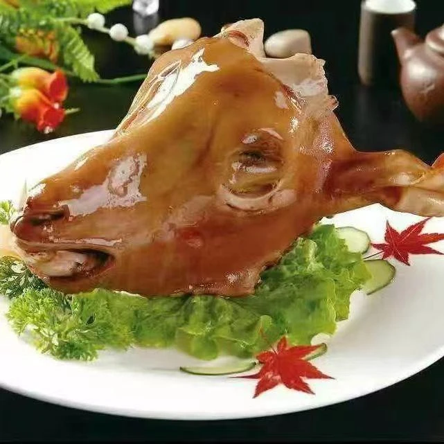 鲁西食草小山羊古法秘制羊头熟食即食下酒菜1000g包邮加热