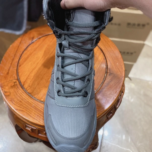 3515轻质灰色通勤作训鞋