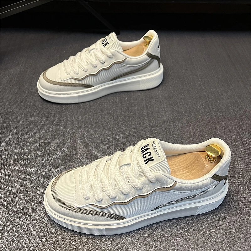 男鞋春夏季时尚板鞋男士厚底透气运动休闲男鞋潮流百搭低帮潮鞋男