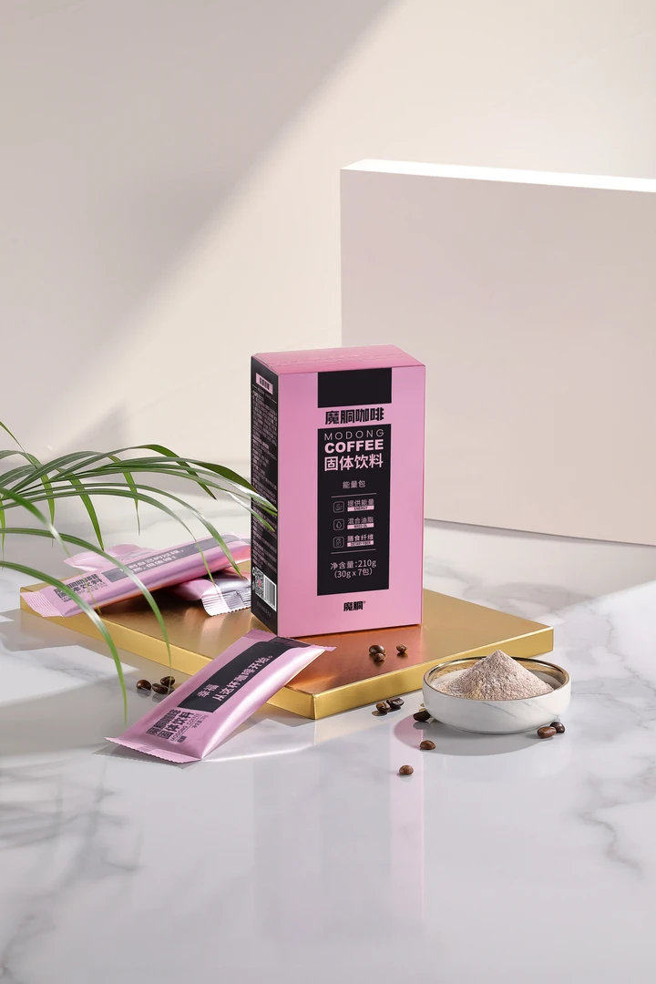 魔胴咖啡一袋净含量210g混合多种油脂赤藓糖醇白芸豆提取咖啡粉