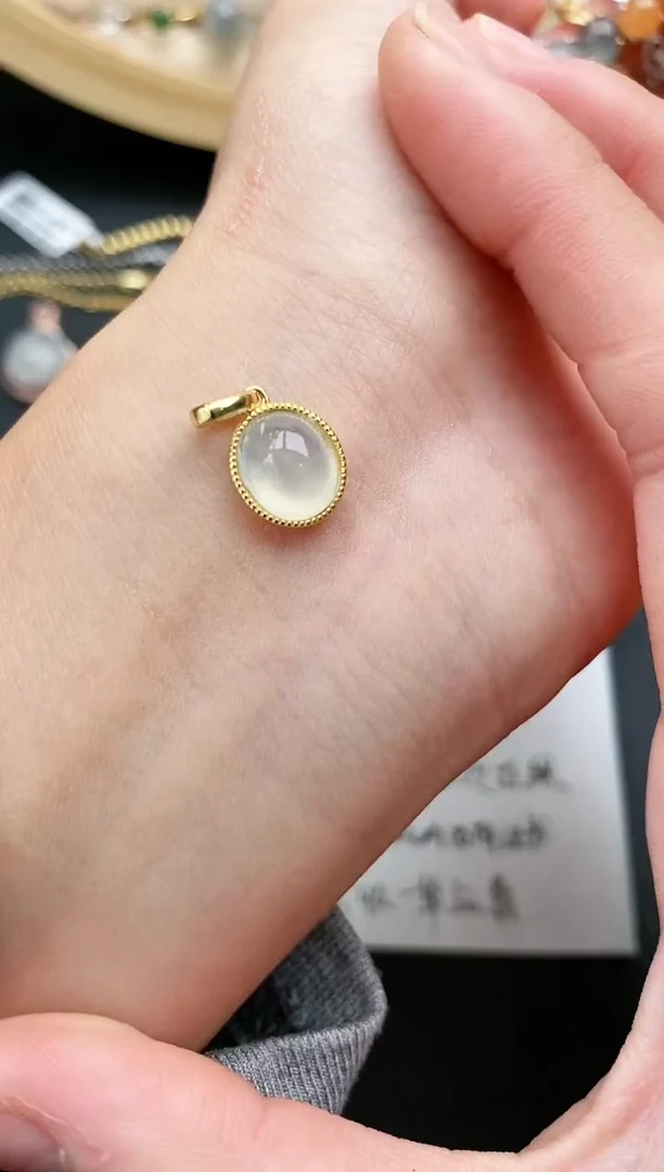 【闪购商品】翡翠戒指银S925镶嵌333333+10
