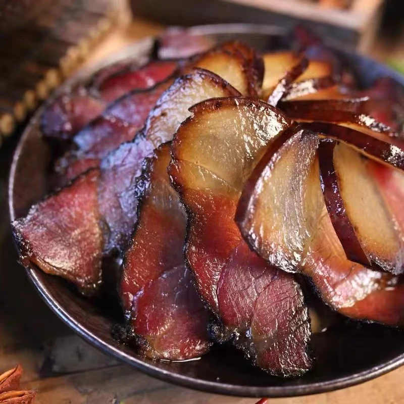 直播间《现挑现称》正宗乡下粮食土猪烟熏腊肉