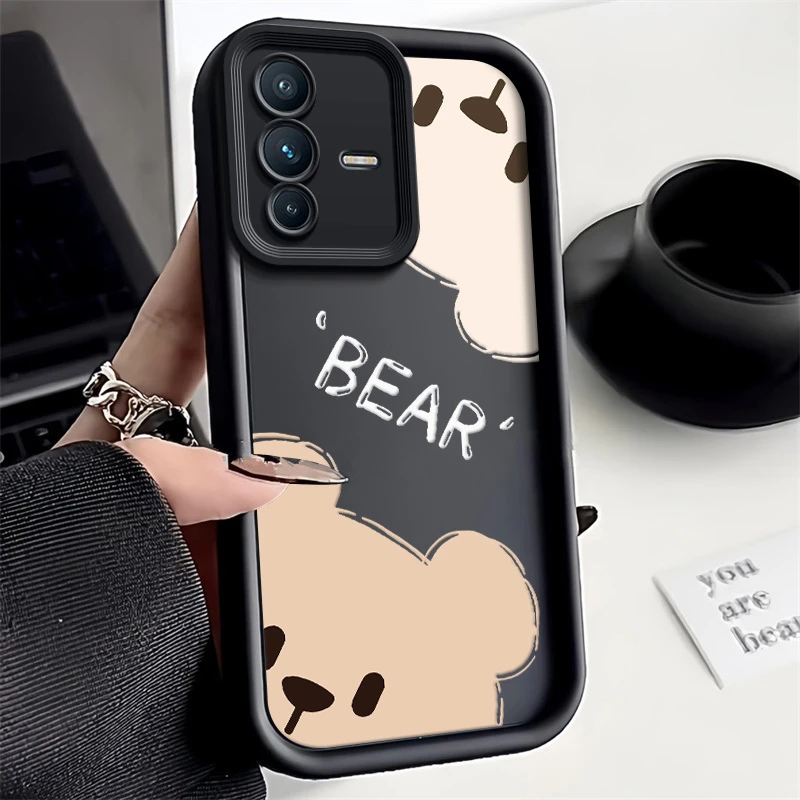 适用BEAR熊vivoS12手机壳V2162A全包sl2硅胶新款防摔简约软壳男女