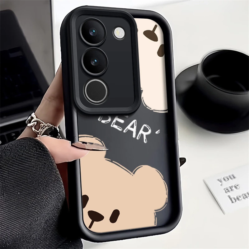 适用BEAR熊vivoS17手机壳vovos17全包V2283A硅胶新款防摔简约软壳