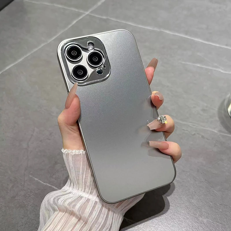 苹果15/14/13新款秒变16镜头iPhone14promax磨砂防摔超薄11手机壳