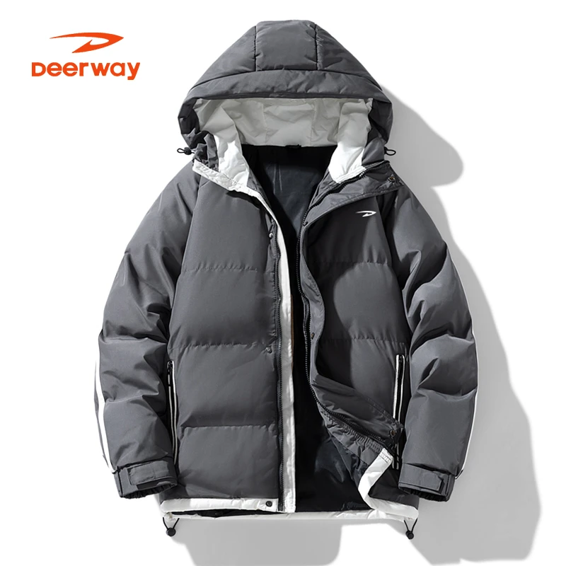 德尔惠冬季防风防寒棉服男女同款大码棉袄加棉加厚保暖棉衣外套潮