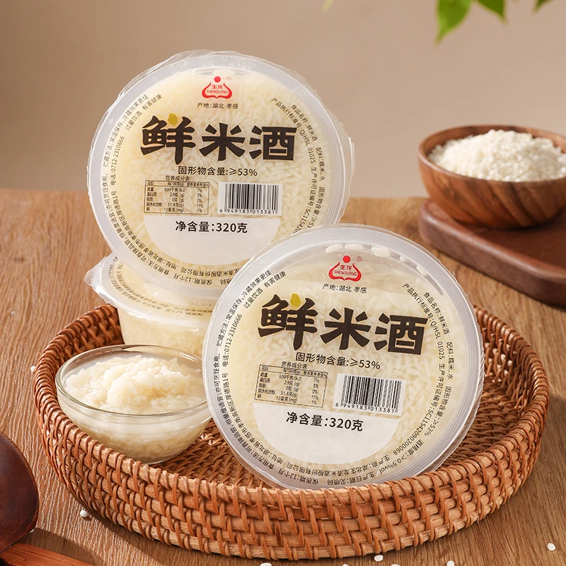 1生龙湖北孝感特产手工鲜米酒糯米酒甜醪糟甜酒酿（新人限购一单）