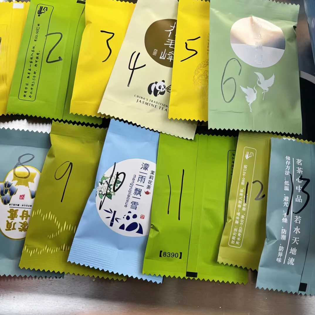 蒙顶高山茉莉花飘雪茶浓香耐泡口感浓郁袋装多口味组合试喝