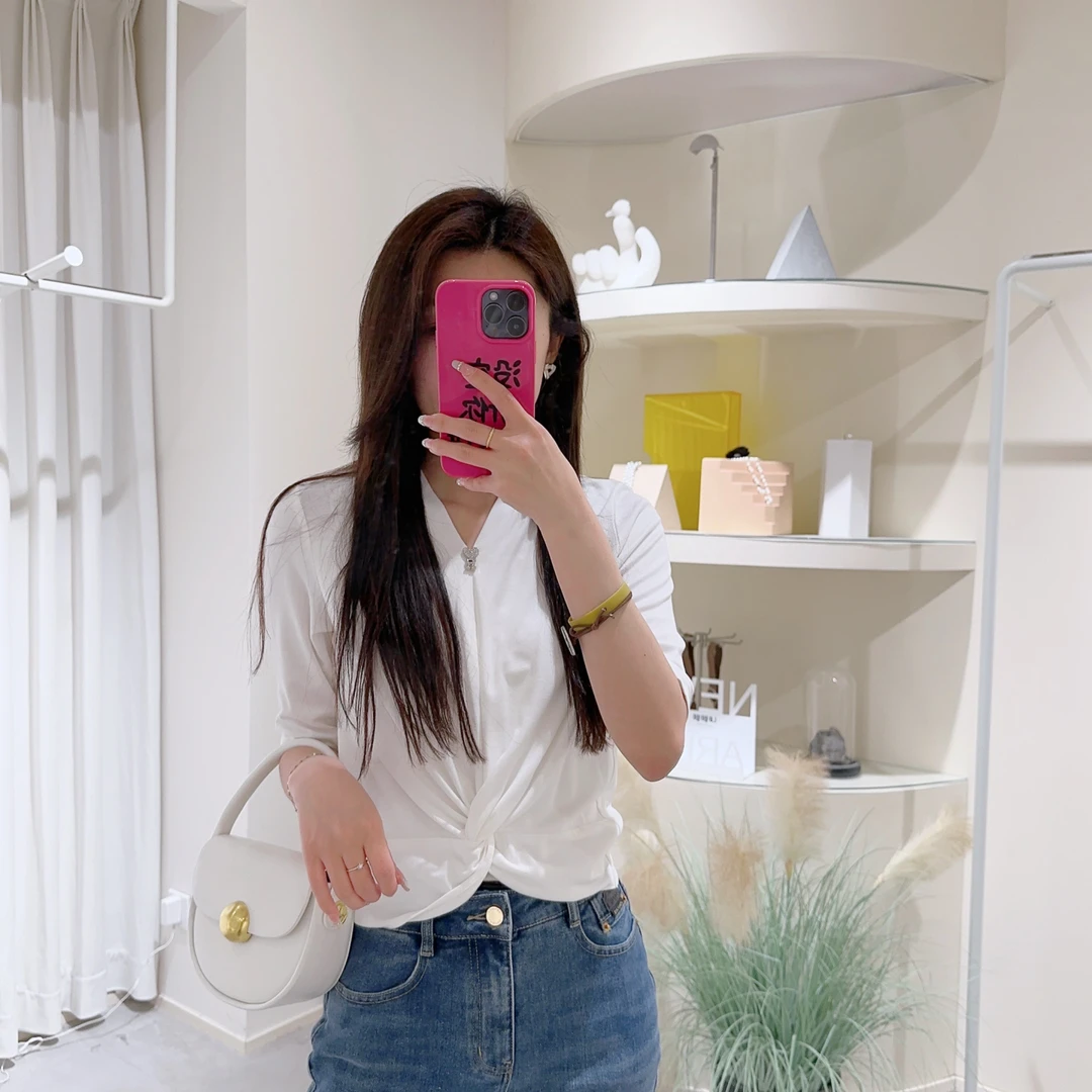 Lagogo/拉谷谷LAGOGO拉谷谷专柜新款短袖设计师款时尚百搭