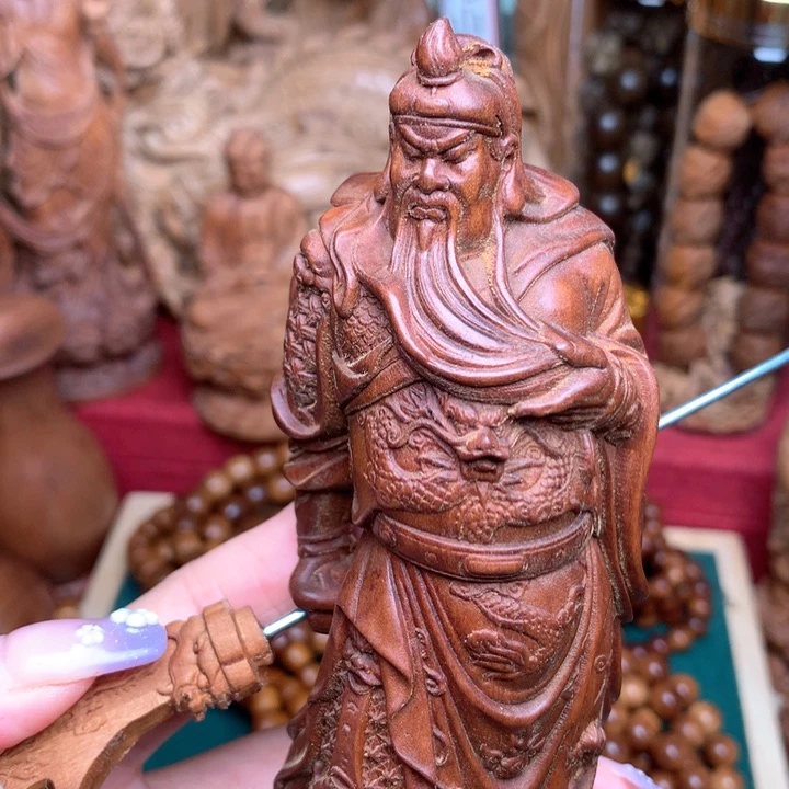 檀香木其他老山檀手把件吊坠
