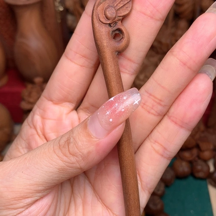 檀香木其他老山檀手把件吊坠