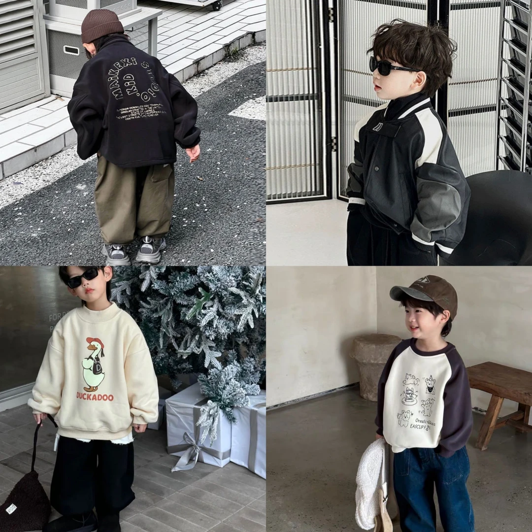 【筱熊家】A351-A375编码-男女童秋冬新款外套