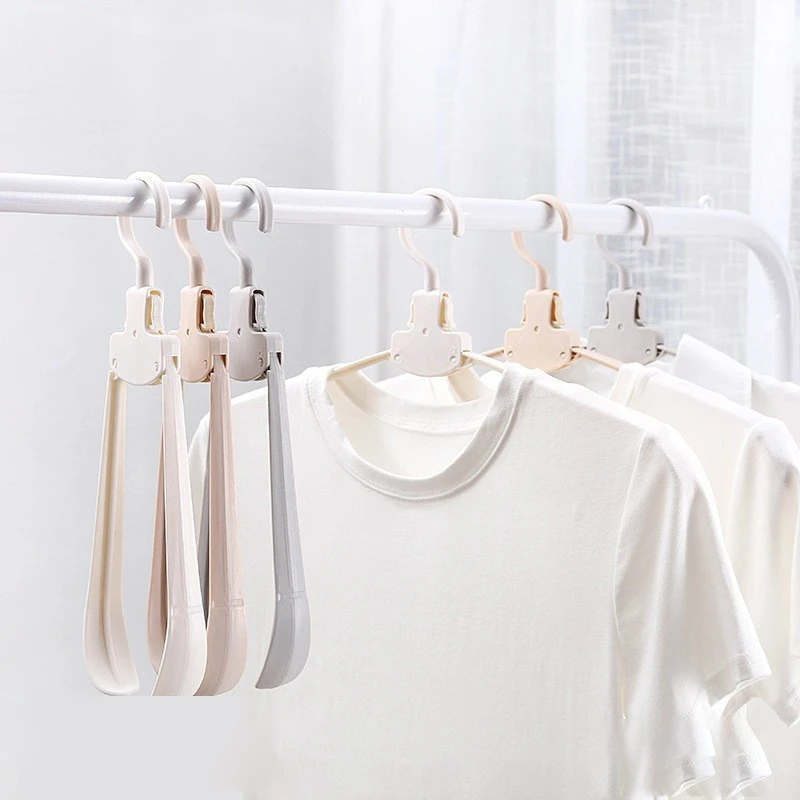 ARRONN/瑷伦多功能折叠衣架无痕收纳神器魔术晾衣架儿童伸缩衣架